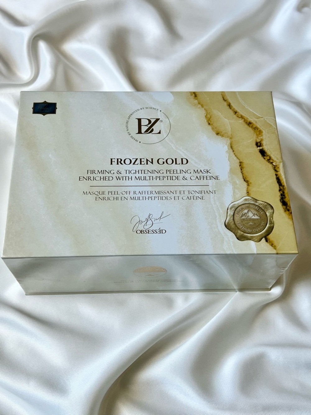 BELOW ZERO Frozen Gold Firming & Tightening Peeling Mask